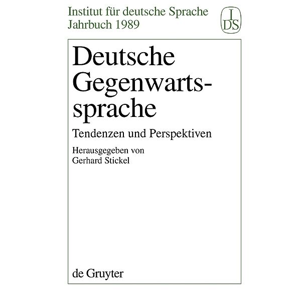 Deutsche Gegenwartssprache