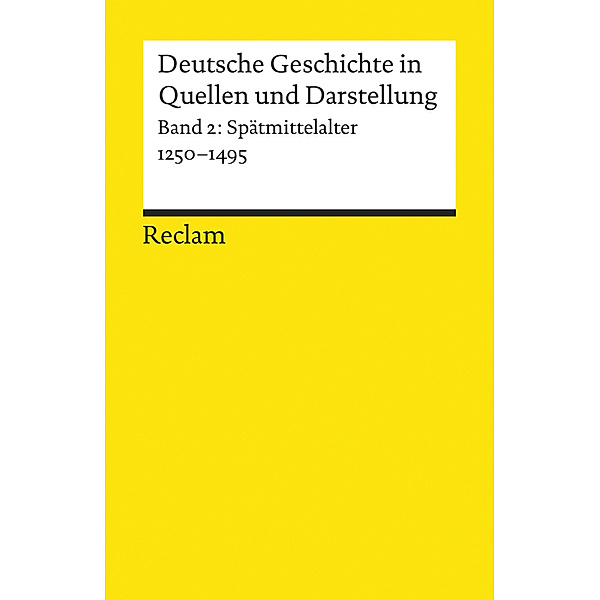 Deutsche Geschichte in Quellen und Darstellung.Bd.2