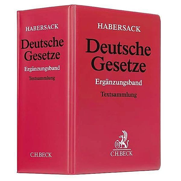 Deutsche Gesetze, Ergänzungsband, Grundwerk ohne Fortsetzung