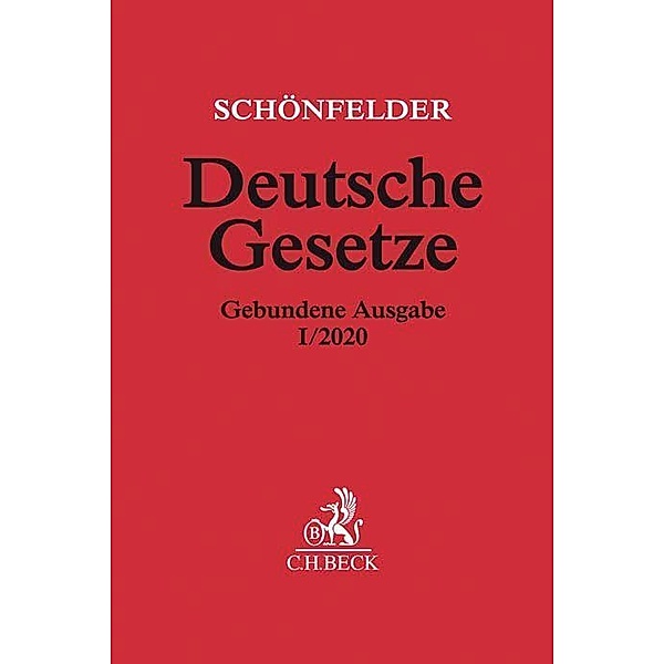 Deutsche Gesetze Gebundene Ausgabe I/2020