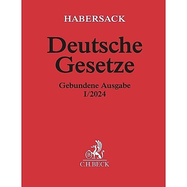 Deutsche Gesetze Gebundene Ausgabe I/2024