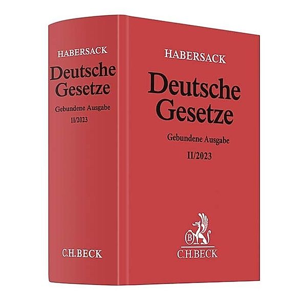 Deutsche Gesetze Gebundene Ausgabe II/2023