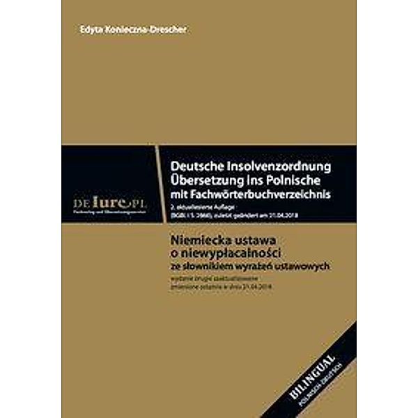 Deutsche Insolvenzordnung. Übersetzung ins