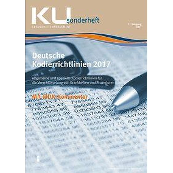 Deutsche Kodierrichtlinien mit MDK-Kommentierung 2017, Hans-Ulrich Euler, Peter Dirschedl