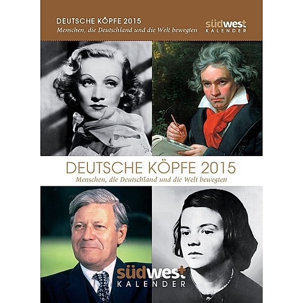 Deutsche Köpfe 2015 Abreißkalender