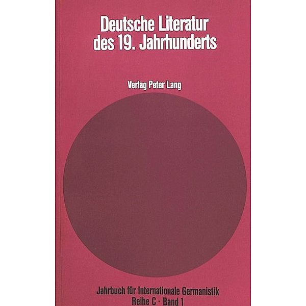 Deutsche Literatur des 19. Jahrhunderts