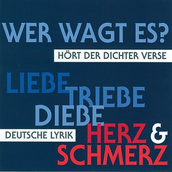 Deutsche Lyrik, Rainer Maria Rilke, Friedrich Nietzsche, Johann Wolfgang von Goethe, Hugo von Hofmannsthal