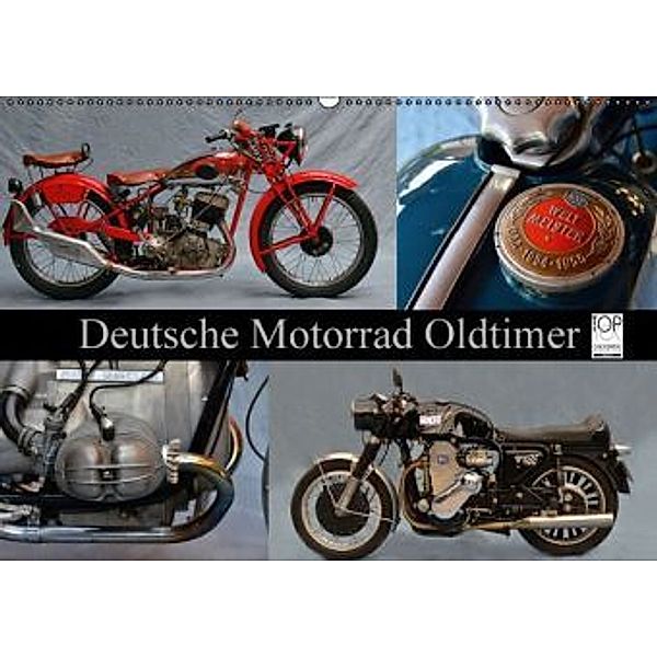 Deutsche Motorrad Oldtimer (Wandkalender 2016 DIN A2 quer), Ingo Laue