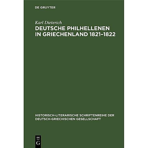 Deutsche Philhellenen in Griechenland 1821-1822, Karl Dieterich