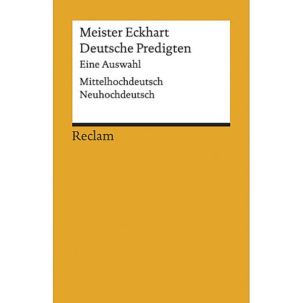 Deutsche Predigten, Meister Eckhart