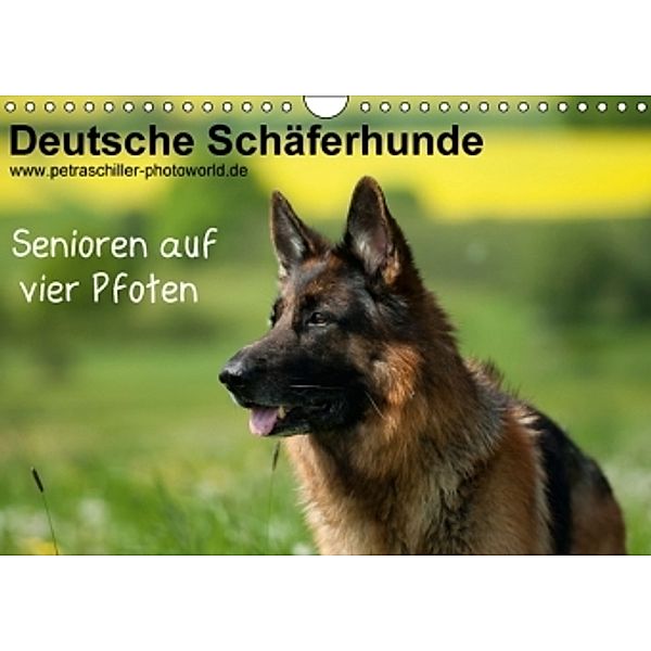 Deutsche Schäferhunde - Senioren auf vier Pfoten (Wandkalender 2016 DIN A4 quer), Petra Schiller