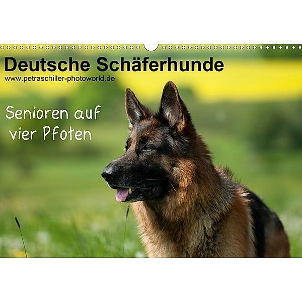 Deutsche Schäferhunde - Senioren auf vier Pfoten (Wandkalender 2020 DIN A3 quer), Petra Schiller