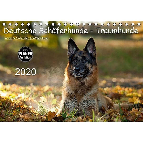Deutsche Schäferhunde - Traumhunde (Tischkalender 2020 DIN A5 quer), Petra Schiller