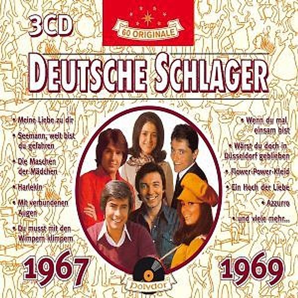 Deutsche Schlager 1967-1969, Diverse Interpreten
