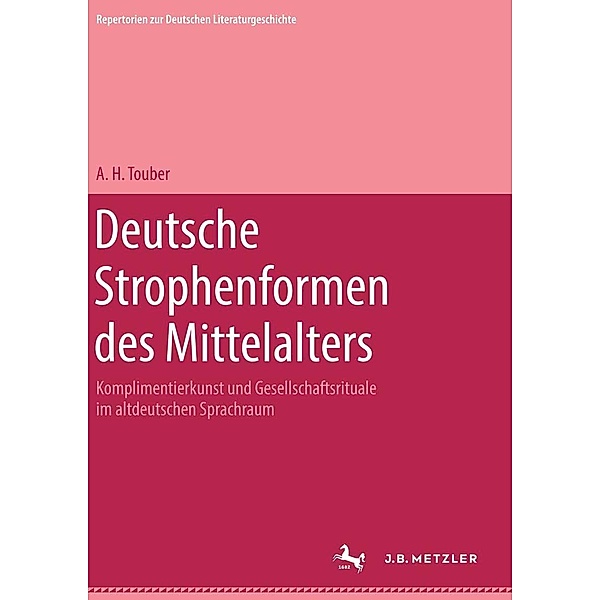 Deutsche Strophenformen des Mittelalters, A. H. Touber