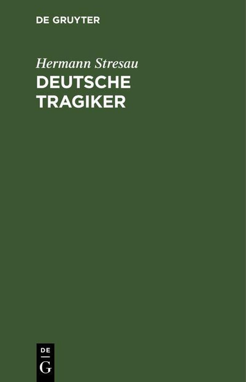 Deutsche Tragiker Jahrbuch des Dokumentationsarchivs des österreichischen  Widerstandes eBook v. Hermann Stresau | Weltbild