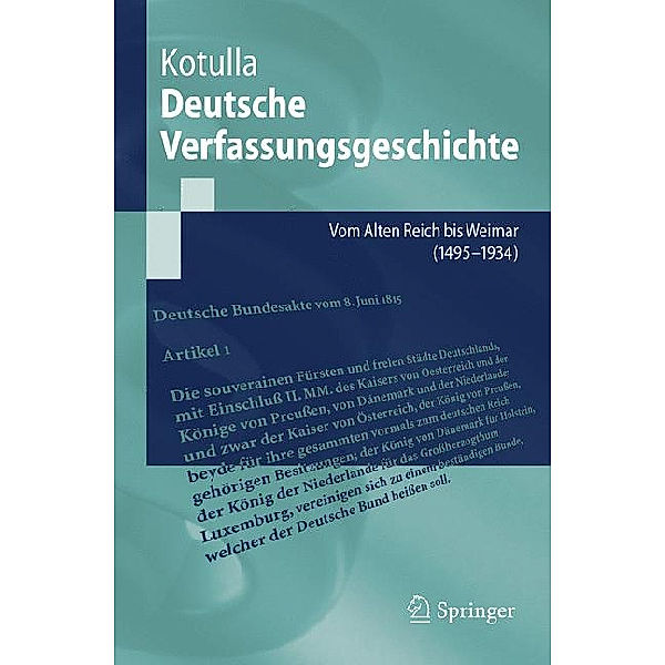 Deutsche Verfassungsgeschichte, Michael Kotulla