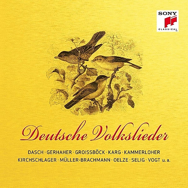 Deutsche Volkslieder (2 CDs), Diverse Interpreten