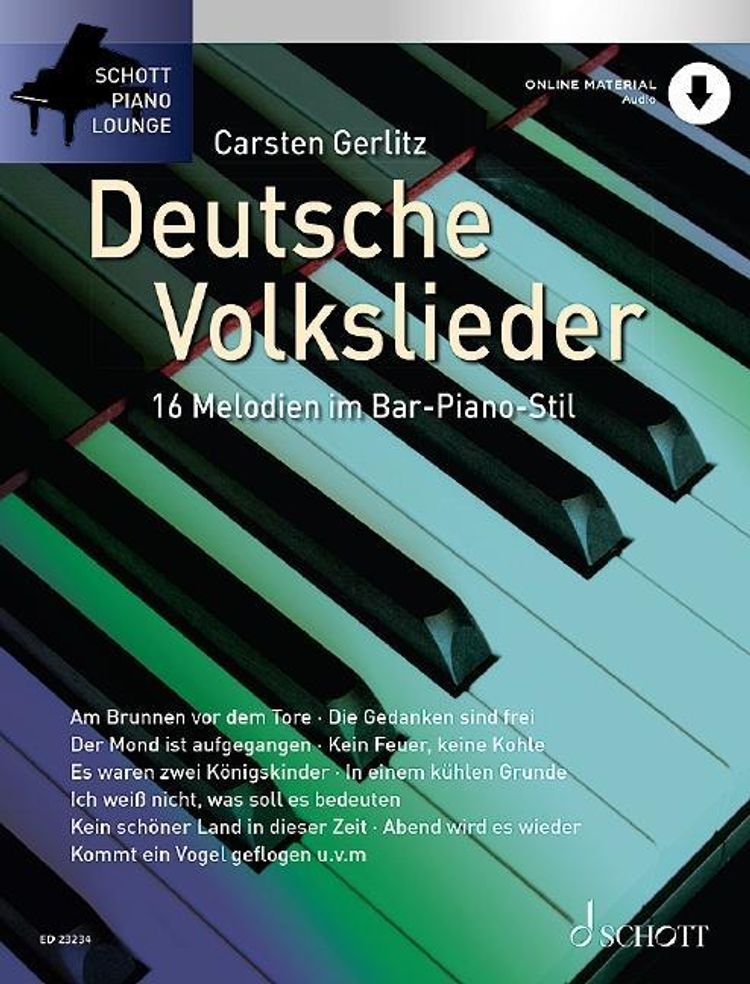 Deutsche Volkslieder, für Klavier Buch versandkostenfrei bei Weltbild.de  bestellen