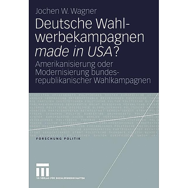 Deutsche Wahlwerbekampagnen made in USA?, Jochen Wagner