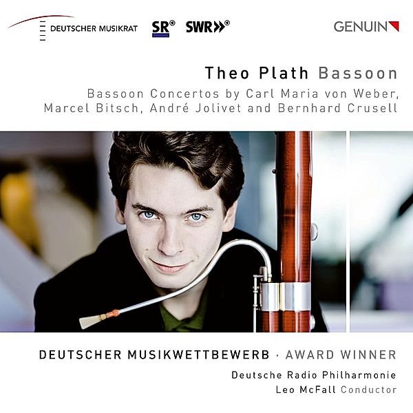 Deutscher Musikwettbewerb Award Winner Fagott, Theo Plath, McFall, Dt.Radio Philharmonie SB-KL