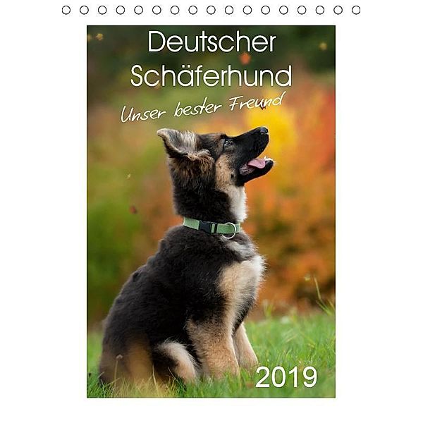 Deutscher Sch?ferhund - unser bester Freund (Tischkalender 2019 DIN A5 hoch), Petra Schiller