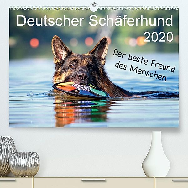 Deutscher Schäferhund - Der beste Freund des Menschen (Premium-Kalender 2020 DIN A2 quer), Petra Schiller