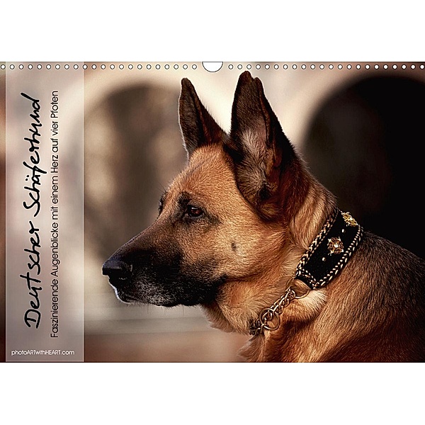 Deutscher Schäferhund - Faszinierende Augenblicke mit einem Herz auf vier Pfoten (Wandkalender 2021 DIN A3 quer), photoARTwithHEART