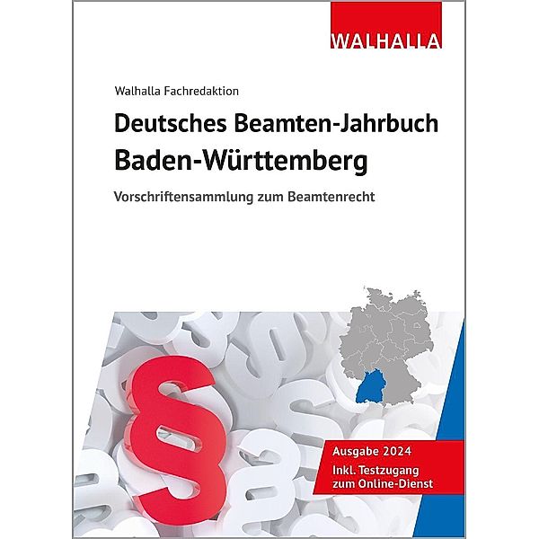 Deutsches Beamten-Jahrbuch Baden-Württemberg 2024, Walhalla Fachredaktion