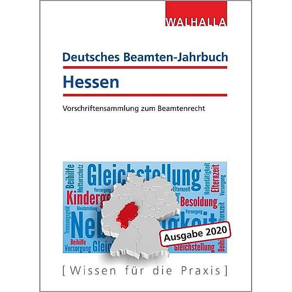 Deutsches Beamten-Jahrbuch Hessen 2020, Walhalla Fachredaktion