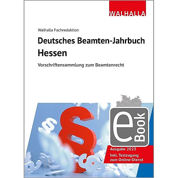 Deutsches Beamten-Jahrbuch Hessen 2023, Walhalla Fachredaktion