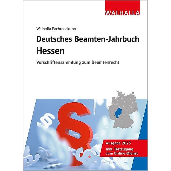 Deutsches Beamten-Jahrbuch Hessen 2023, Walhalla Fachredaktion