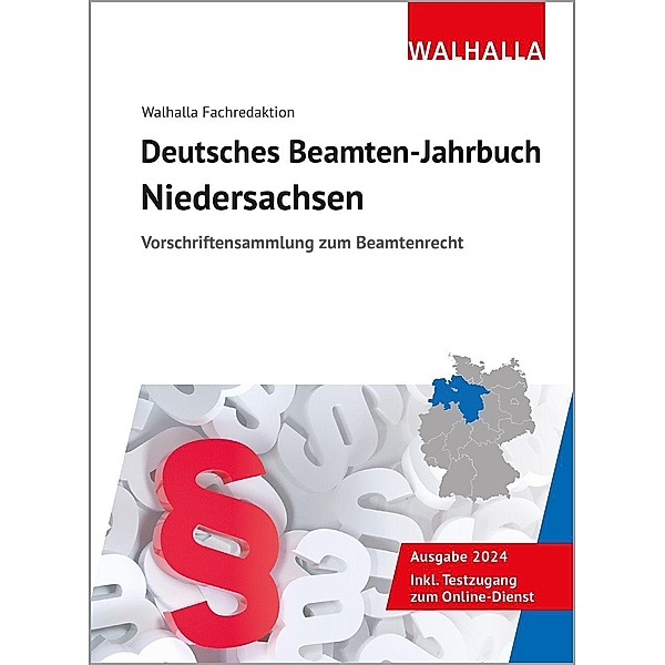 Deutsches Beamten-Jahrbuch Niedersachsen 2024, Walhalla Fachredaktion