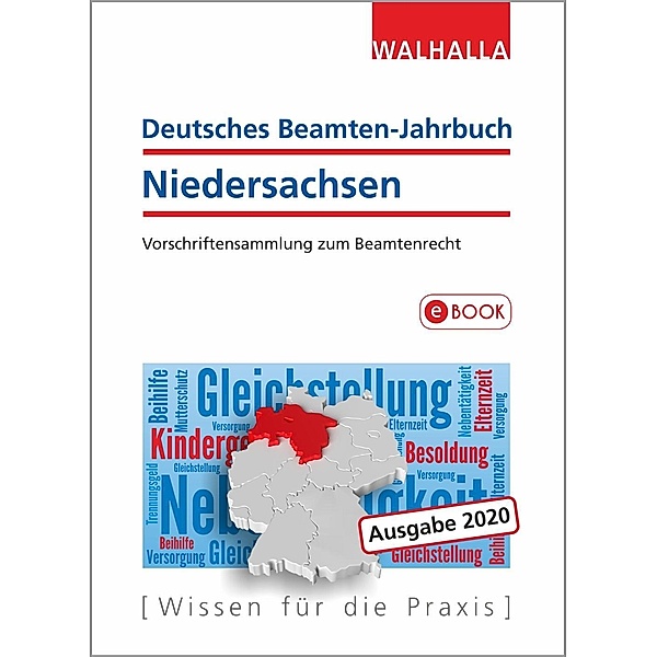 Deutsches Beamten-Jahrbuch Niedersachsen Jahresband 2020, Walhalla Fachredaktion