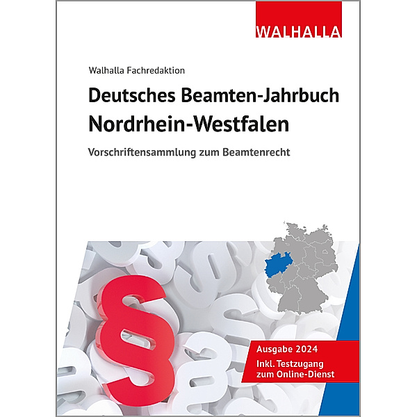 Deutsches Beamten-Jahrbuch Nordrhein-Westfalen 2024, Walhalla Fachredaktion