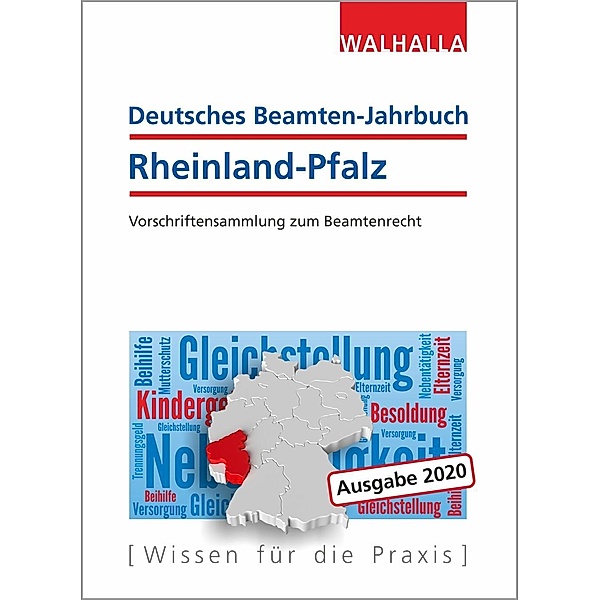 Deutsches Beamten-Jahrbuch Rheinland-Pfalz 2020, Walhalla Fachredaktion