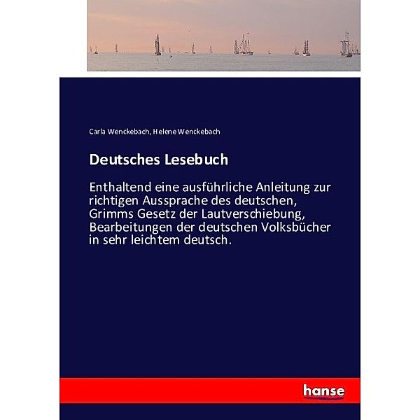 Deutsches Lesebuch, Carla Wenckebach, Helene Wenckebach