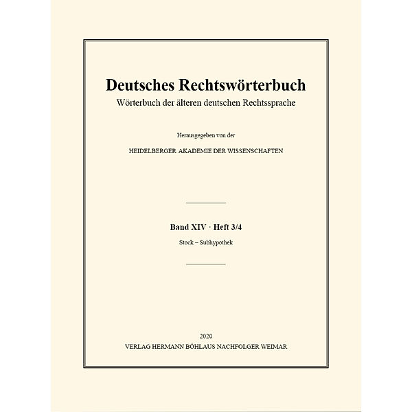 Deutsches Rechtswörterbuch