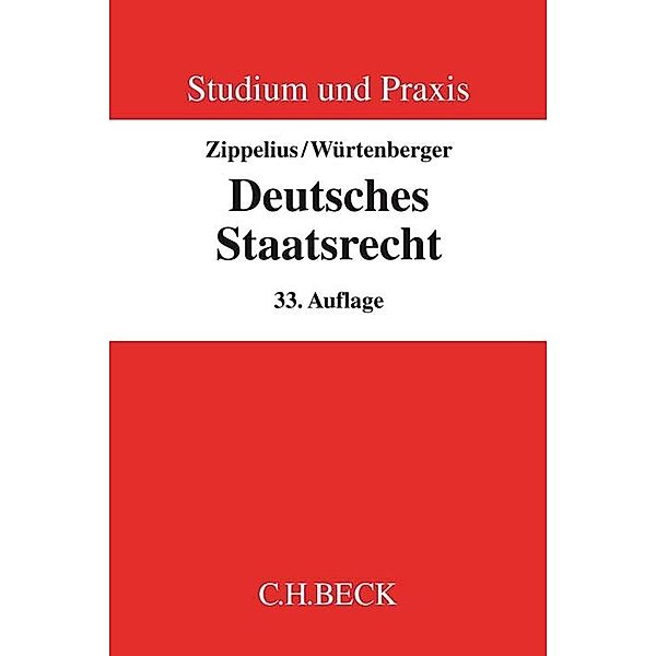 Deutsches Staatsrecht, Reinhold Zippelius, Thomas Würtenberger