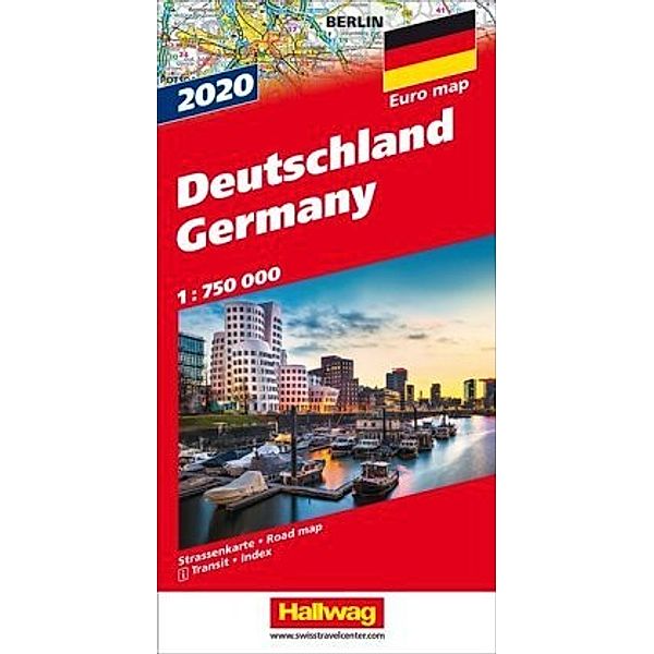 Deutschland 2020 Straßenkarte