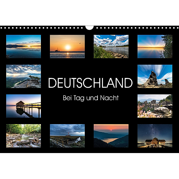 Deutschland - Bei Tag und Nacht (Wandkalender 2023 DIN A3 quer), Alexander Michaelis