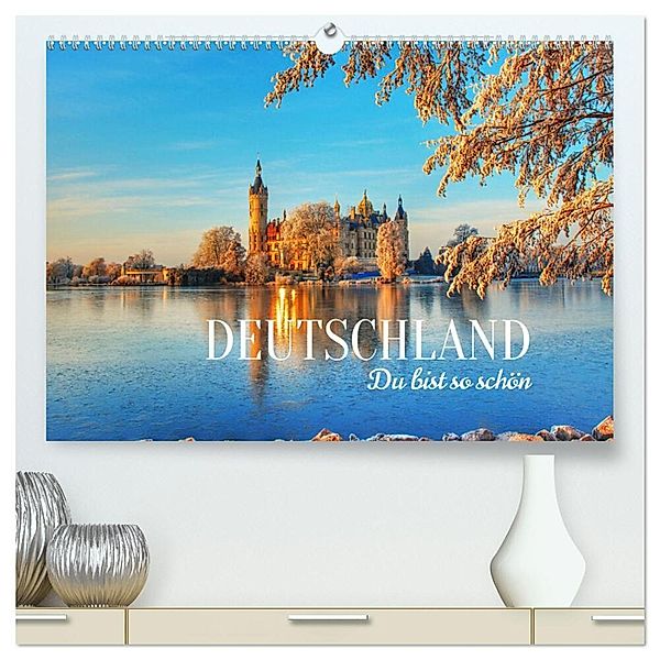 DEUTSCHLAND. Du bist so schön (hochwertiger Premium Wandkalender 2025 DIN A2 quer), Kunstdruck in Hochglanz, Calvendo, Reinhard Balzerek