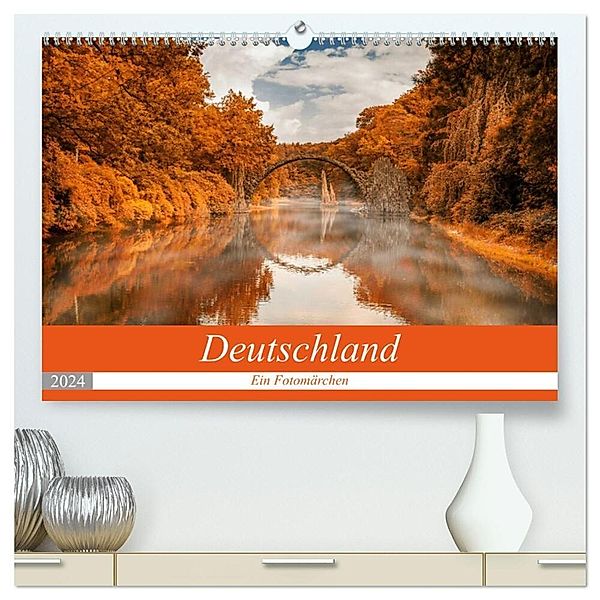 Deutschland - Ein Fotomärchen (hochwertiger Premium Wandkalender 2024 DIN A2 quer), Kunstdruck in Hochglanz, Thomas Deter