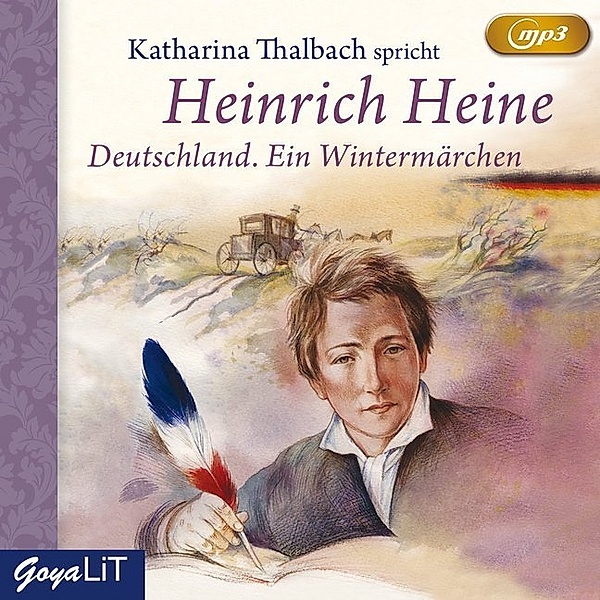 Deutschland. Ein Wintermärchen,1 MP3-CD, Heinrich Heine