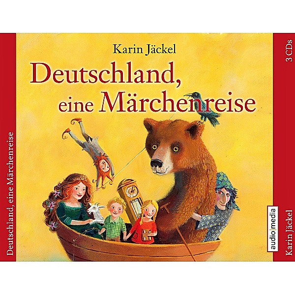 Deutschland, eine Märchenreise, 3 CDs, Karin Jäckel