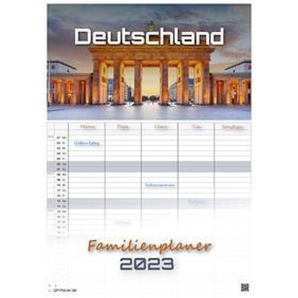 Deutschland - eine Reise zu bezaubernden Landschaften und Sehenswürdigkeiten - 2023 - Kalender DIN A3 - (Familienplaner)