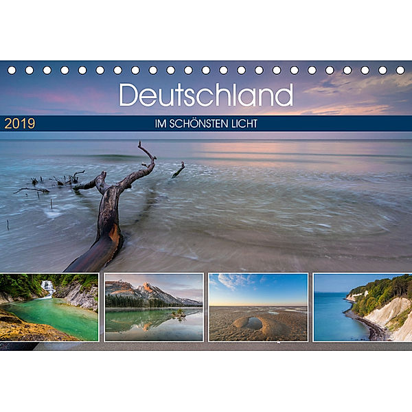 Deutschland im schönsten Licht (Tischkalender 2019 DIN A5 quer), Martin Wasilewski