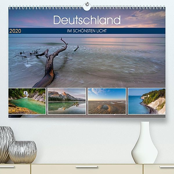 Deutschland im schönsten Licht(Premium, hochwertiger DIN A2 Wandkalender 2020, Kunstdruck in Hochglanz), Martin Wasilewski