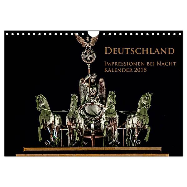Deutschland Impressionen bei Nacht (Wandkalender 2025 DIN A4 quer), CALVENDO Monatskalender, Calvendo, Thomas Marufke