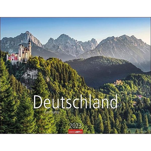 Deutschland Kalender 2023. Deutsche Städte und Landschaften in einem großen Fotokalender. Posterkalender XXL mit Motiven